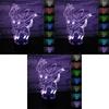 New Pokemon Go 3d Sylveon Night Light With Stunning 7 Color Change Led Desk Lamp