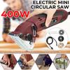 Mini Cutting Machine Electric Laser Circular Saw Multi-Functional Handheld Grinder Kit Carpenter Woodwork Cutting Tools 400W