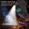 PC Welding Mask Auto Darkening with Variable Light Adjust Large Viewing Area Automatic Welding Facemask for Arc Grinding Cutting