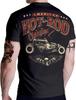 Camiseta Masculina Casual de Verão com Gola Redonda e Manga Curta - Hot Rod Americano Clássico Rockabilly Old School Racer 100% Algodão - Homens...