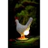 3D LED Hen Night Light with USB, Resin Egg Lamp in Gift Box, Funny Chicken Table Lamp for Easter, Christmas, Birthdays