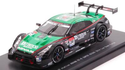 Ebro D Station Advan Fuji SUPER GT500 2014 Fertiggestelltes Produkt 1/43 GT-R Rd.2 #24