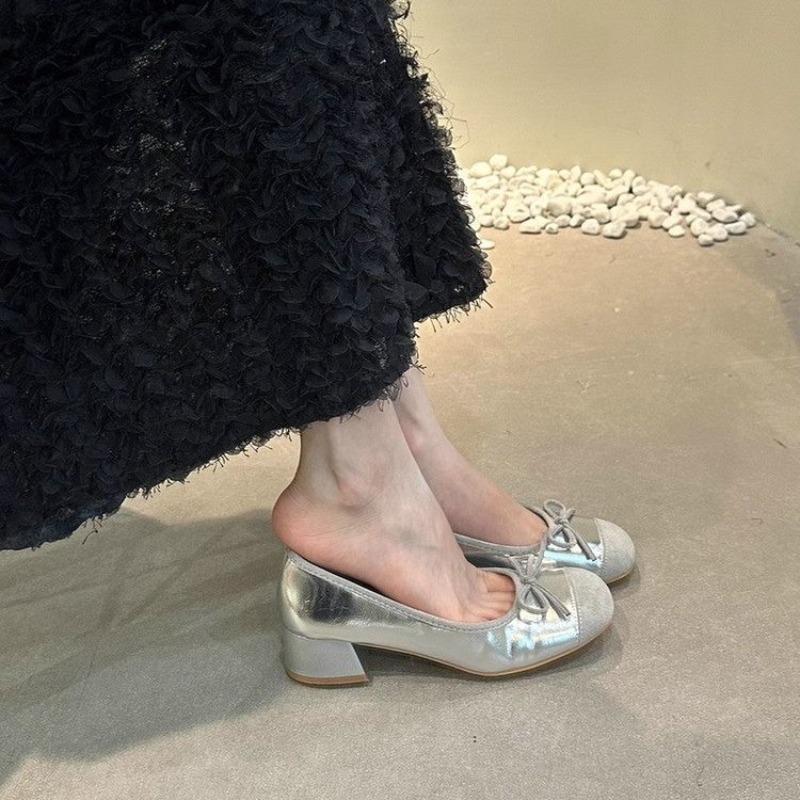 Fashion Korean Shoes Women's Heels Casual Female Sneakers Clogs Platform Shallow Mouth Flats Round Toe 2024 on Heels Creepers Summer