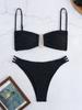 Bikini swimsuit, three-point sexy and comfortable women's swimsuit, split swimsuit