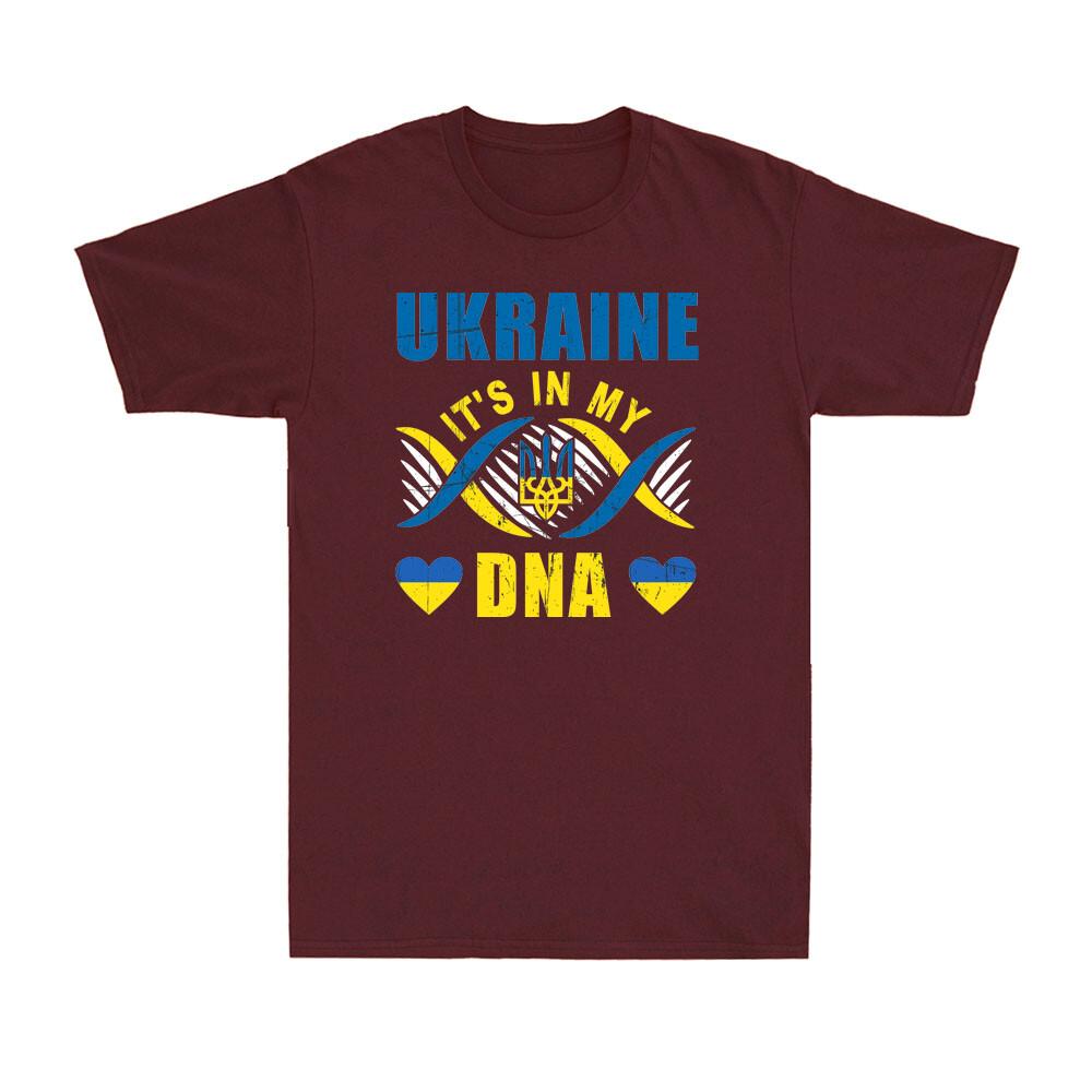 Ukraine Its In My Dna Ukrainian Lover Ukraine Peace Vintage Tshirt