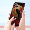 Black Raven Phone Case Cover for iPhone 17 16 15 14 13 12 11 Pro Max 17 Air Plus Shockproof Soft TPU Shell Fundas Capa Coque Bag