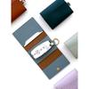 FUNNYMADE Custom Leather Card Holder Car Key Case Smart Key Cover Holder