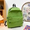 Schoolbag Color Student School Bag Women's Large Capacity Casual Versatile Lightweight Backpack New Student Travel Storage Backpack