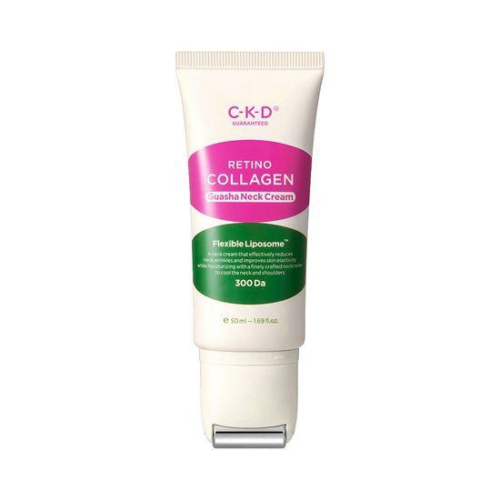 CKD Retinocollagen Low Molecular Weight 300 Guasha Neck Wrinkle Cream 50ml 1+1 Promotion