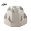 Rotating Art Supply Organizer Pen Holder with 9 Compartments, 360 Degree Silent Smooth Spinning Desk Caddy Pencil for Desk, Desktop Storage