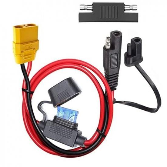 10AWG to XT90 Connector Extension Cable, with 15A -10AWG SAE TO XT90