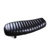 64cm University Retro Motorcycle Waterproof Leather Cafe Racer Vintage Gel Flat Cushion Seat Saddle