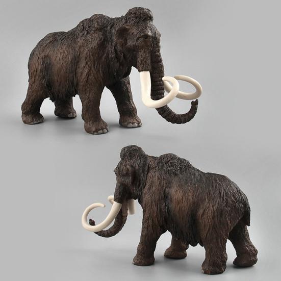 Simulation Family Mammoth Elephant Animal PVC Model Figurine Education Kids Toy