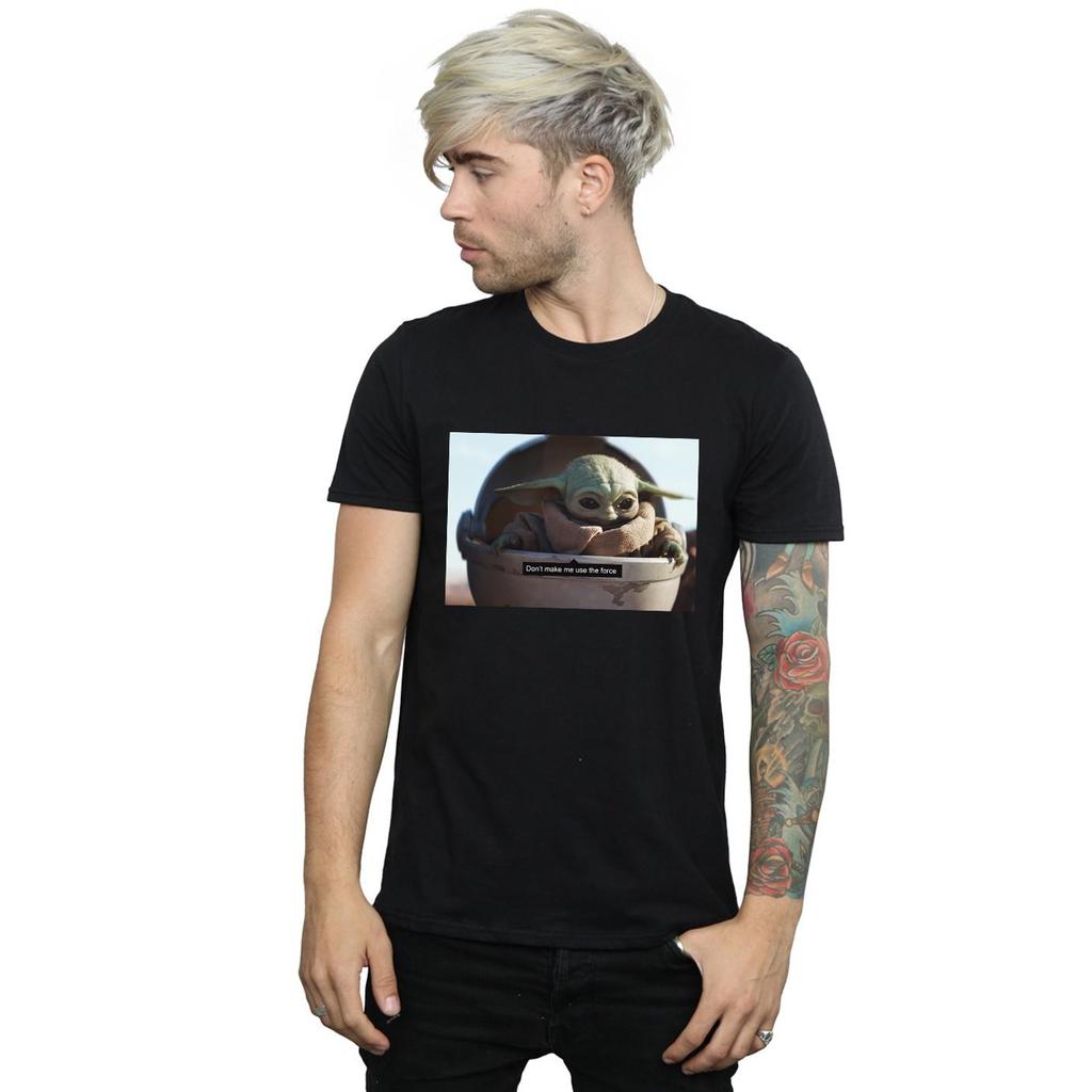 Star Wars Mens The Mandalorian Don´t Make Me T-Shirt