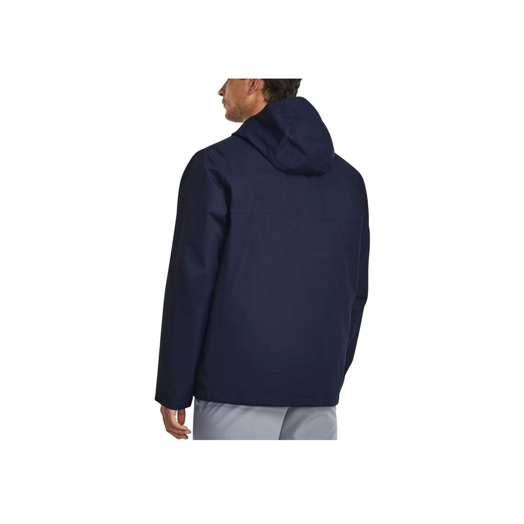Under Armour UA Storm Porter 3-In-1 2.0 Jacke mit Logo-Print Langarm Kapuze Herren Oberbekleidung Marineblau 1371585-410