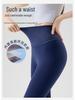Women's High Waist Nude Yoga Pants - Hip Lifting, Abdomen Toning, Buttock Shaping for Running, Pilates, and Fitness