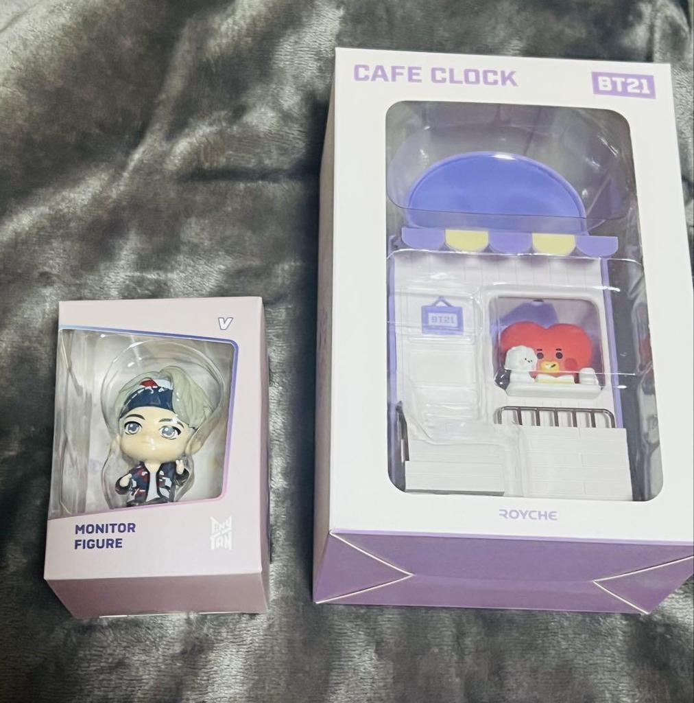 [USED] BTS V TATA BT21 watch figure