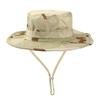 Men's Camouflage Boonie Hat - Tactical Sun Protection for Outdoor Hiking & Fishing