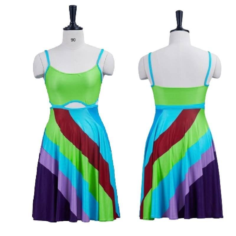 Jenna Suddenly 30 Rink Cosplay Costume Movie Character Halloween Party Play Role