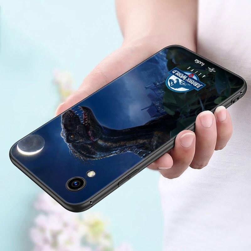 Pouzdro na telefon World Jurassic Park pro Apple iPhone 14 13 12 Mini 11 Pro Max 7 8 XR X XS 7 8 Plus SE 2020 2022 černý kryt