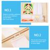 Rubber Band Powered Aircraft Model Kids Educational Throwing Glider Airplane Toddlers Boys Girls Outdoor Flying Plane Toy