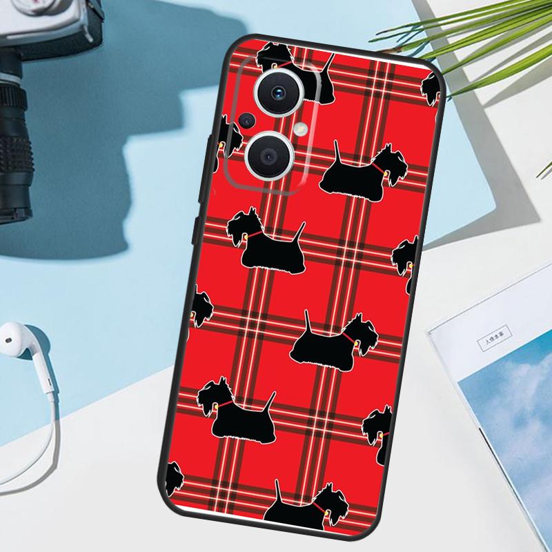 Cute Scottish Terrier Dog Cover For OPPO Reno 11 Pro 10 12 13 14 14F 13F 12F 11F 7 8 Lite OPPO Find X6 X5 X8 X9 Pro Case