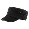Hut Herren Sonnenschutzhut Frühling Sommer Neu Outdoor Sonnenhut Damen Flacher Oberteilhut Gewaschene Baumwolle Baseballkappe Militärhut
