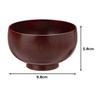 Yamanaka Lacquerware Shirasagi Mokko Soup Shirasagi Bowl S Sakura red Made in Japan Bowl, (approx. 10cm), (cherry blossom) design, lacquer,
