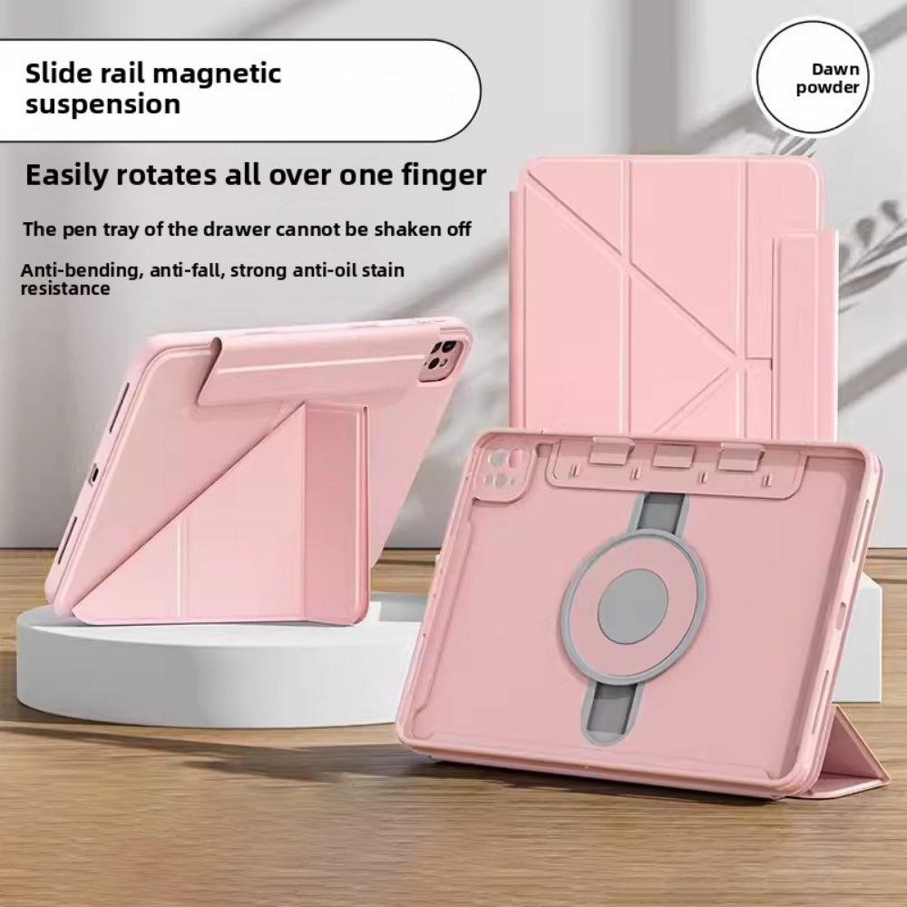 Magnetic Floating Slide for IPad Pro 11 Case Compatible with Air 5 4 Pencil Slot 10th Gen Protective Cover