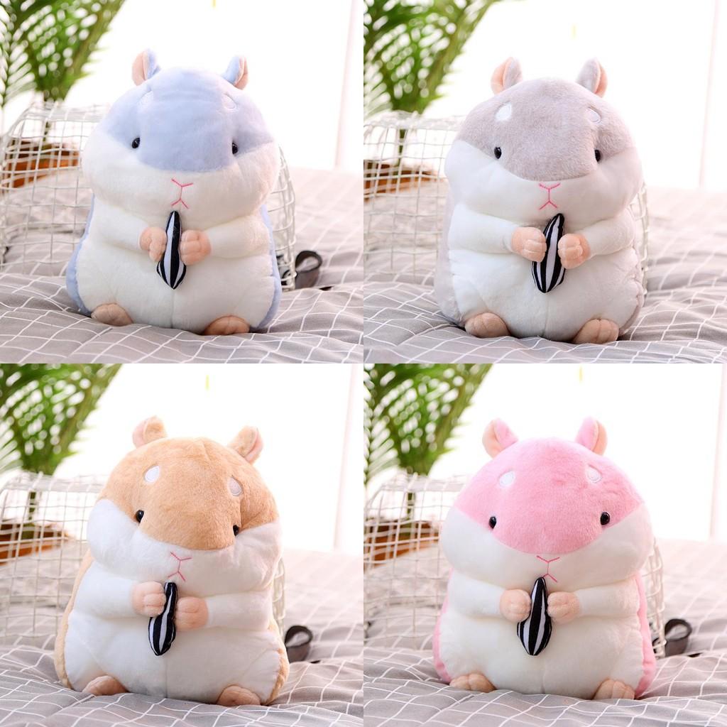 Seed Melon Hamster Plush Toy Stuffed Animal Doll Cartoon Decoration Kids Gift