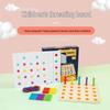 Threading Board for Sensory Integration & Fine Motor Skill Development In Preschool & Kindergarten