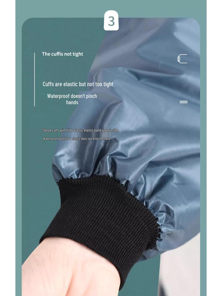 Waterproof and Oil-Proof Summer Apron: Cute, Fashionable, Hand-Wipable, Wide-Fit for Stir-Frying