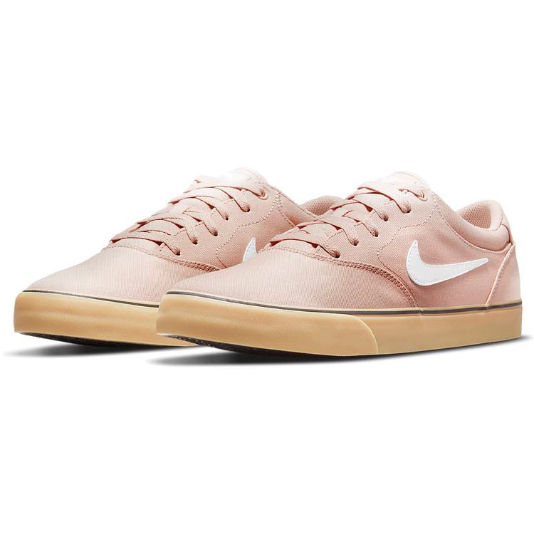 Nike Chron 2 Canvas SB Pink Oxford Unisex Sneakers Gum-Light-Brown White DM3494-600