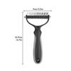 Professional Pet Deshedding Brush Dog Hair Remover Pet Fur Knot Cutter Puppy Cat Comb Brushes Dogs Grooming Shedding Supplies