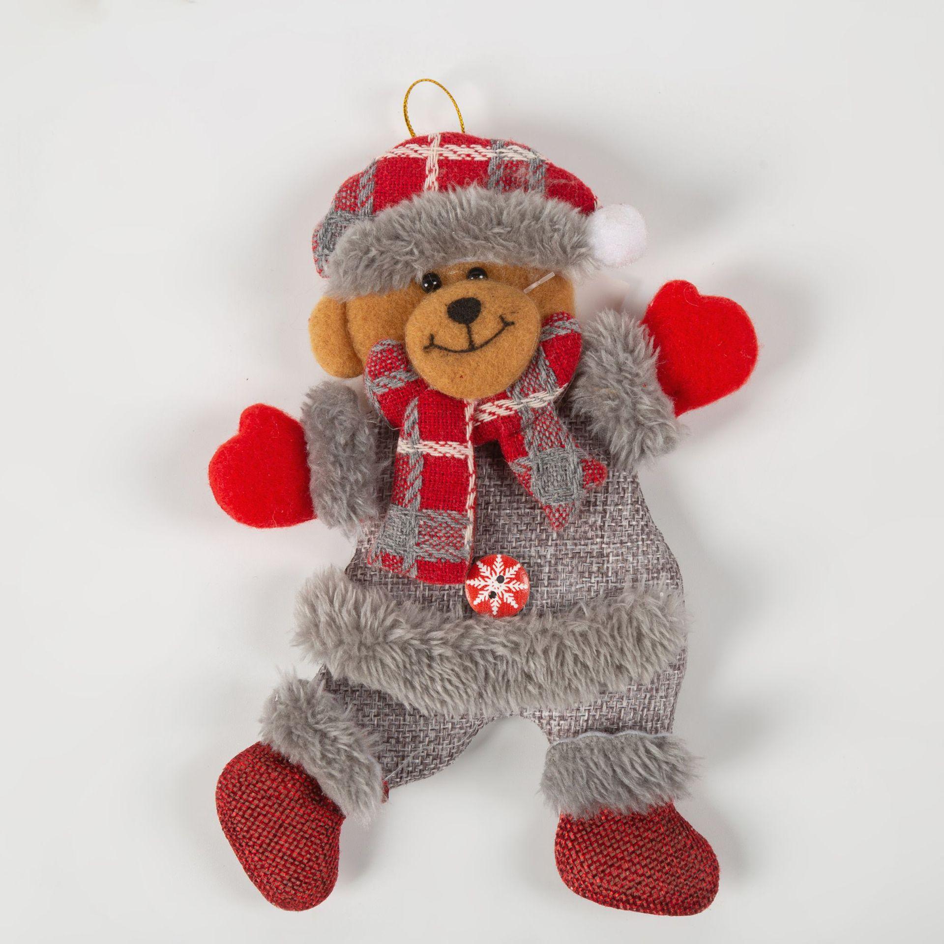 

Рождественское украшение, Рождественская кукла, старик, снеговик, Лось, медведь, кукла, рождественский кулон, подарок, украшение для вечеринки