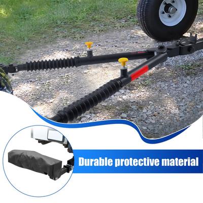 Rear Tow Hook Cover Trailer Hitch Cover Weatherproof Coating Tow System Guard For Dust Water Stain Mud Rain Day Outdoor Boat