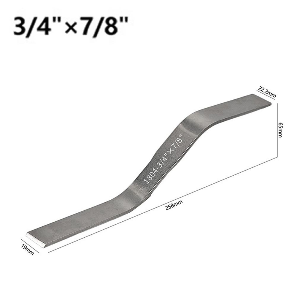 Tile Installation Brick Jointer Grout Pressing Tool Dual Flat Head Grout Tool Stainless Steel Tool 3 8 x1 4 Easy Portability