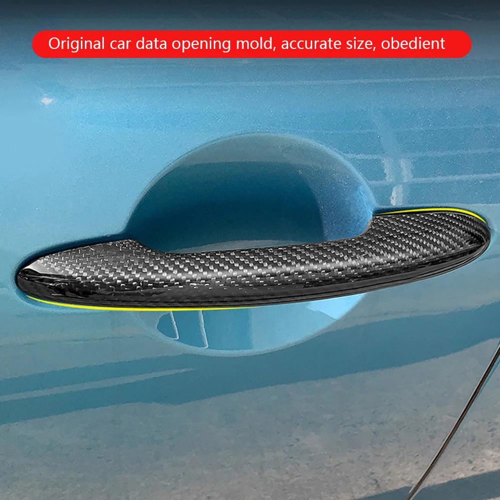 2PCS Car Exterior Door Handle Cover Sticker for MINI Cooper S JCW R50 R52 R53 R55 R56 R57 R58 R59 R61 Car-Styling Accessories