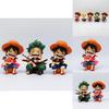 Gk Luffy Red Outfit Boxed Pvc Figure Model Toy Car Ornament Collectible