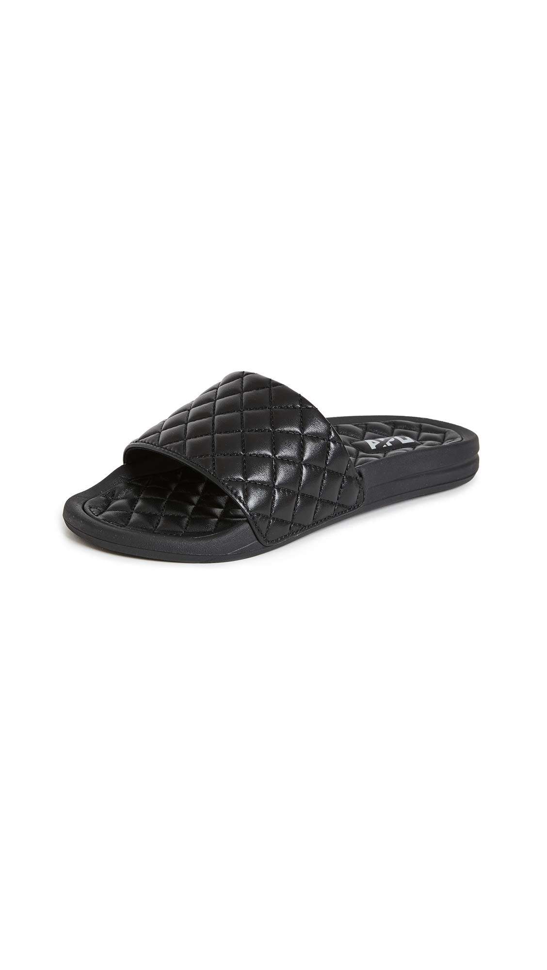 

APL Women s Lusso Slides, Black, 5 Medium US