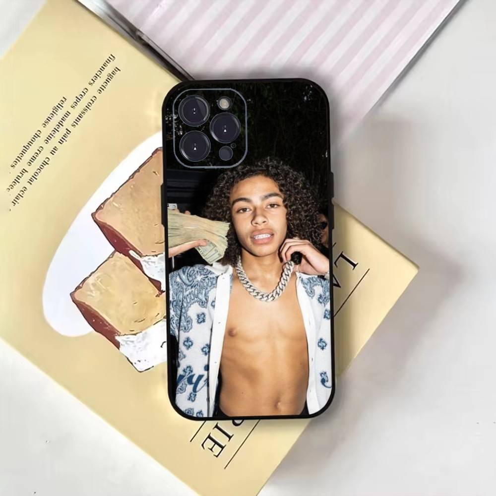 Rapper Dd osama Handyhülle Für iPhone17,16,15,14,13,12,11 Plus,Pro Max,Weiche Schwarze Hülle