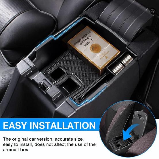 Karltys Compatible with Center Console Organizer Toyota Corolla 2019-2026/ Corolla Cross 2022-2026 Accessories Middle Console Tray Car Armrest