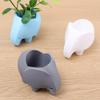 5/1 Piezas Mini Maceta de Elefante Impresa en 3D Maceta para Suculentas Maceta Pequeña para Cactus Suministros de Decoración para Escritorio de Casa Estante Balcón