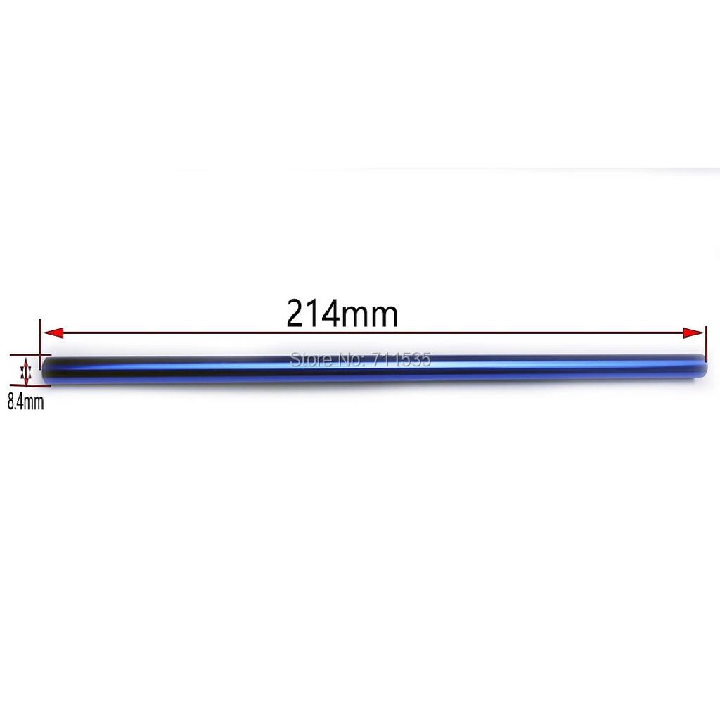 214mm Metal Center Driveshaft Central Drive Shaft Tube 6855 Parts For 1/10 Traxxas Slash 4X4 4WD Rally 4X4 Remo RC Car