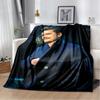 Jose Pedro flannel blanket, home office leisure sofa blanket, multi-functional travel portable warmth blanket gift blanket