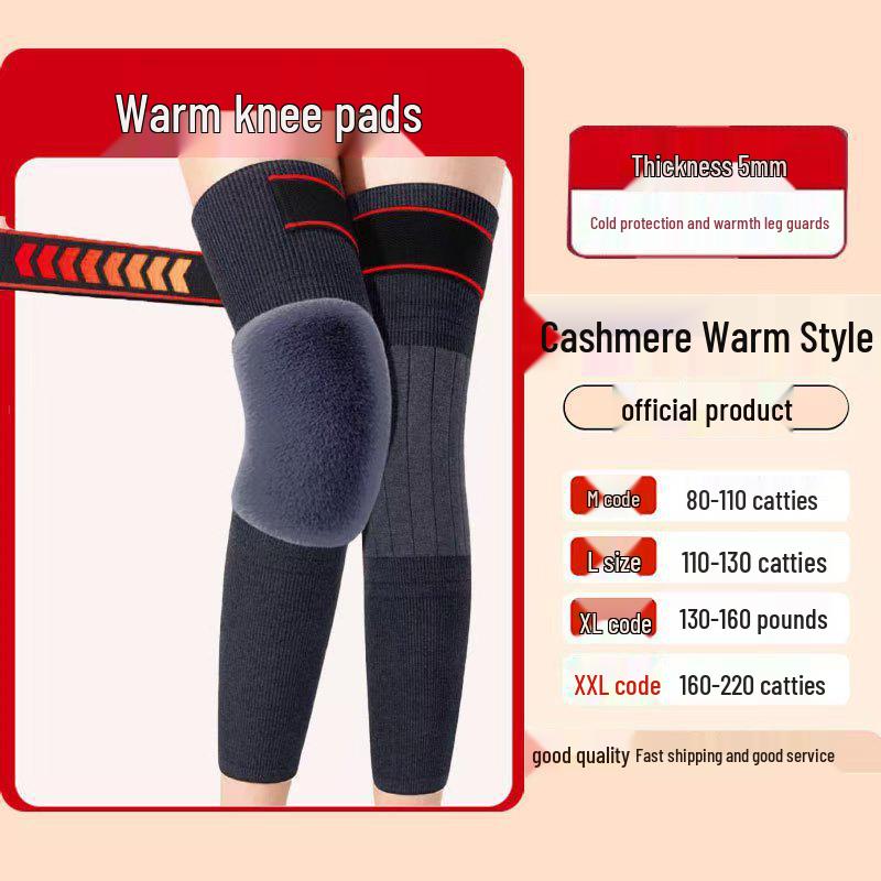 Thickened Autumn & Winter Knee Pads: Warm, Comfortable Joint Protection for Cycling