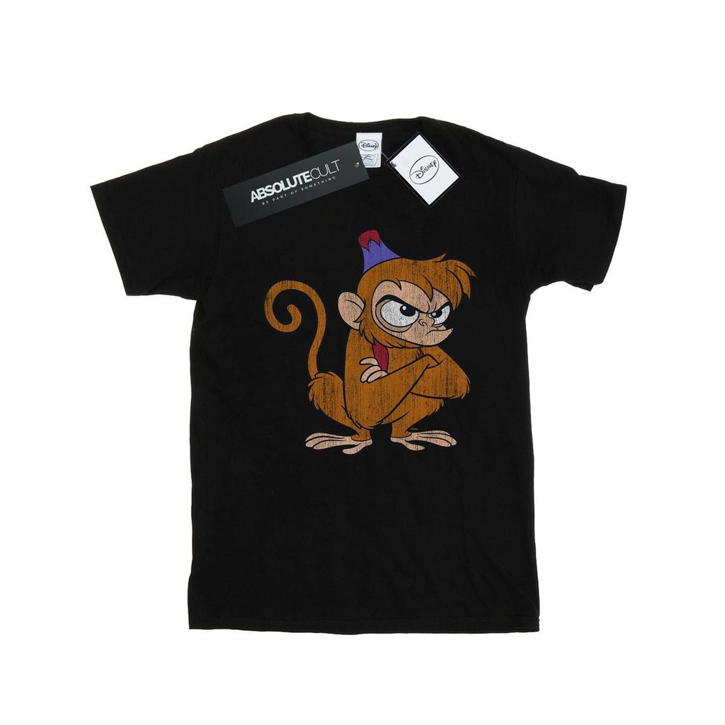 Disney Girls Aladdin Classic Angry Abu Cotton T-Shirt