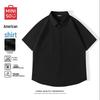 MINISO Men's American Style Breathable Short Sleeve Shirt