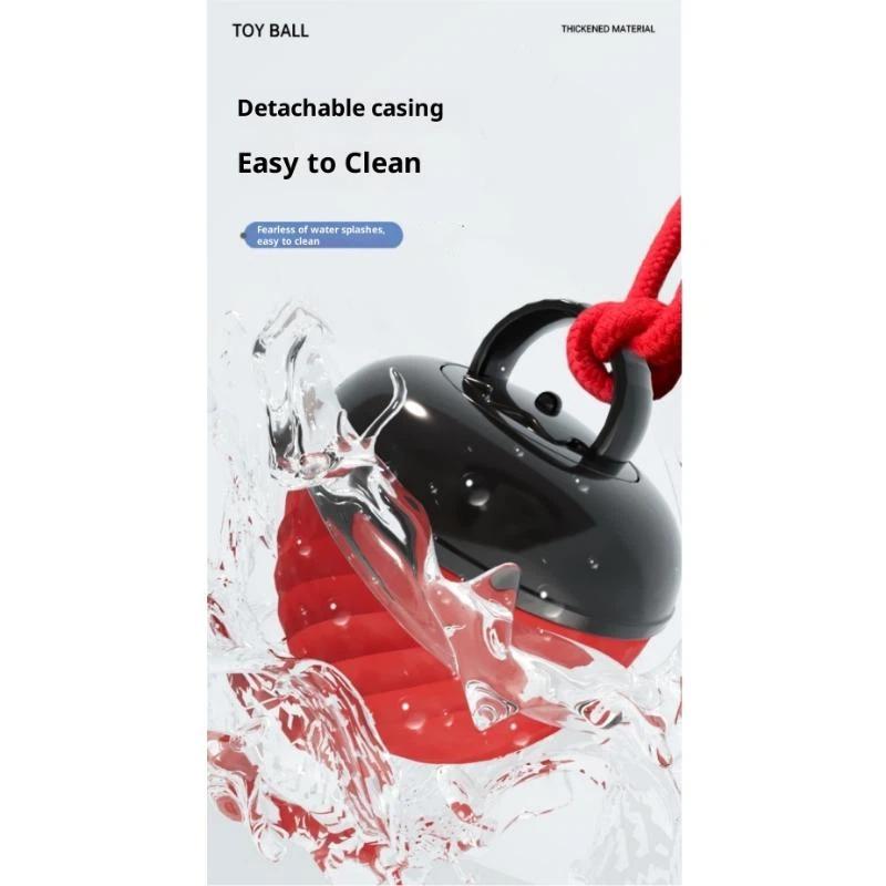 Smart Dog Toy Ball Electronic Interactive Pet Toy Moving Ball Rope Usb 3 Modes Automatic Moving Bouncing For Puppy Chew Products