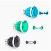 19mm/22mm Full Oxidation Metal Button Switch - Screw/Solder Terminals, Multi-Color, Self-Reset Momentary Power